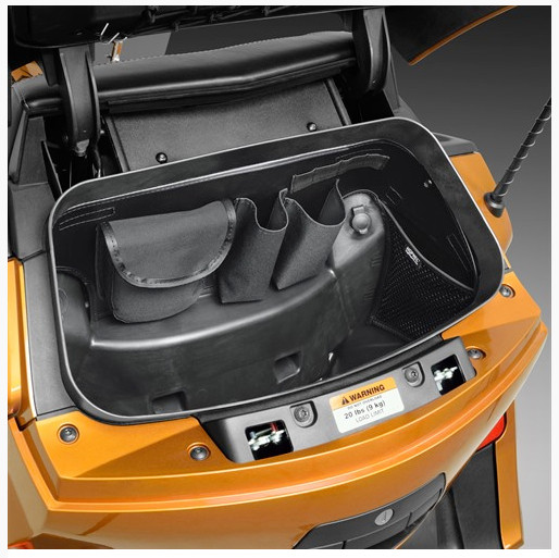 Hopnel, TRUNK ORGANIZER CAN-AM Spyder RT, F3-T (H41-150BK) Lamonster Garage
Shown In Can Am Spyder RT Trunk