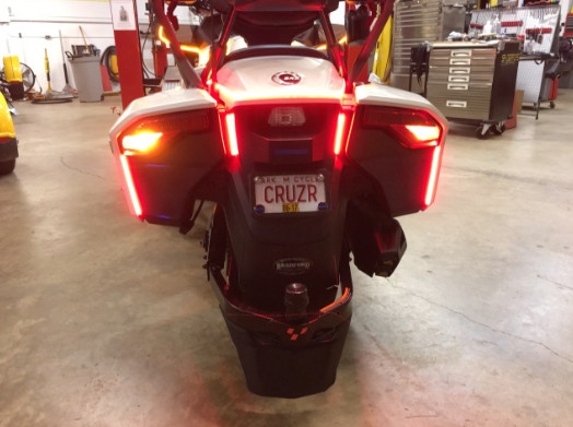 Can-Am Spyder F3T & LIMITED (BRT) BRAKE, RUN, TURN, STROBE REAR LIGHTS WITHOUT TOP CASE (SPY-213) - Lamonster Garage