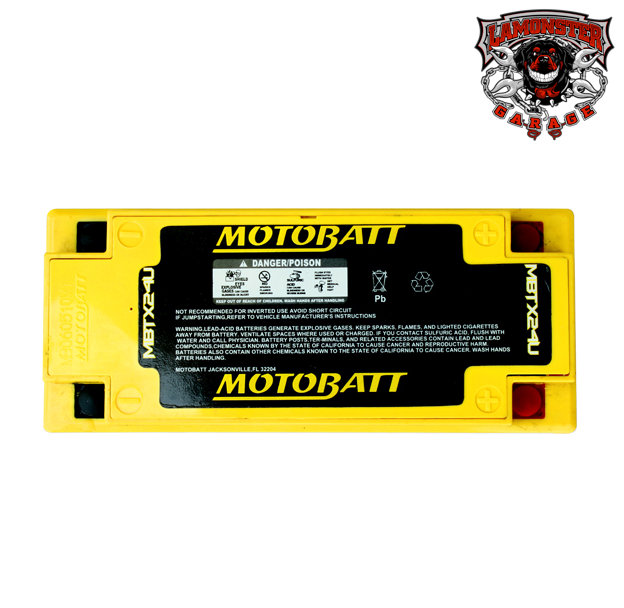 Can Am Spyder Replacement Battery MBTX24U (MBTX24U) - Lamonster Garage
MBTX24U