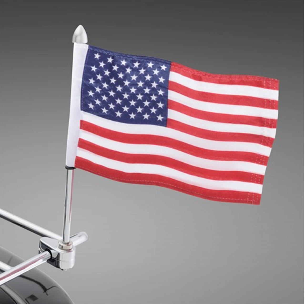 Show Chrome American Flag, 6X9 - 12 Pole 1/2 Clamp (SC-4-248A) -  Lamonster Garage