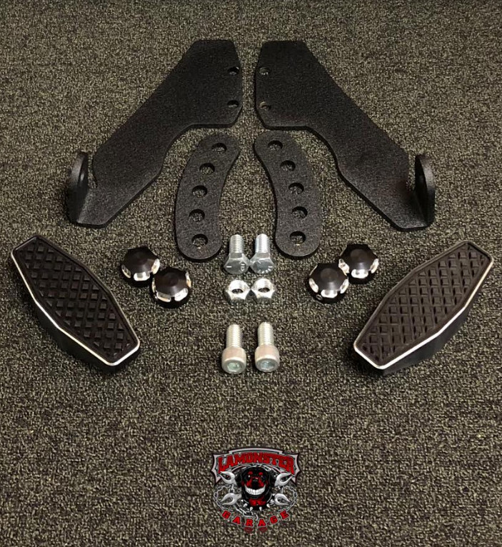 Can-Am Spyder F3 Highway Bracket - LG-1083-1076 - Lamonster Garage
Fits ALL F3 Models with OEM Boards.
#blackdymond #midpeg #lamonster #new #lamonstergarage 