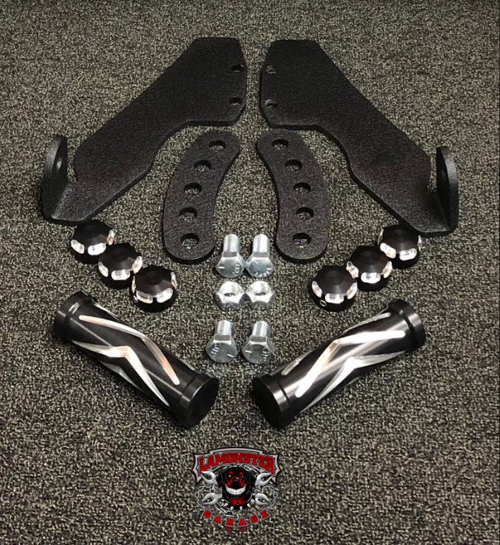 Can-Am Spyder F3 Highway Bracket - LG-1083-1007 - Lamonster Garage
Fits ALL F3 Models with OEM Boards.