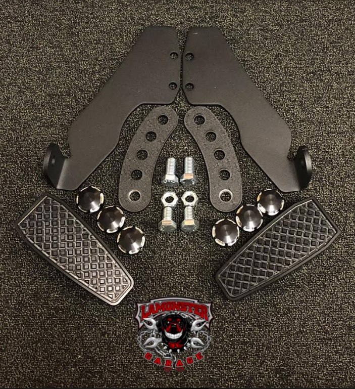 Can-Am Spyder F3 Highway Bracket - LG-1083-1030B - Lamonster Garage
Fits ALL F3 Models with OEM Boards.