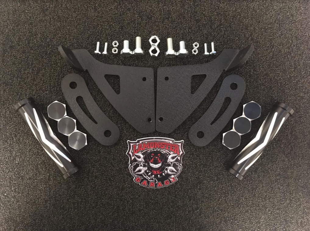 Can Am Spyder RT, FBB Highway Brackets (LG-1012) - Lamonster Garage®
