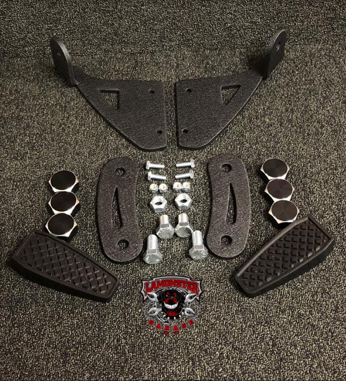 Can Am Spyder RT, FBB Highway Brackets (LG-1012) - Lamonster Garage®
