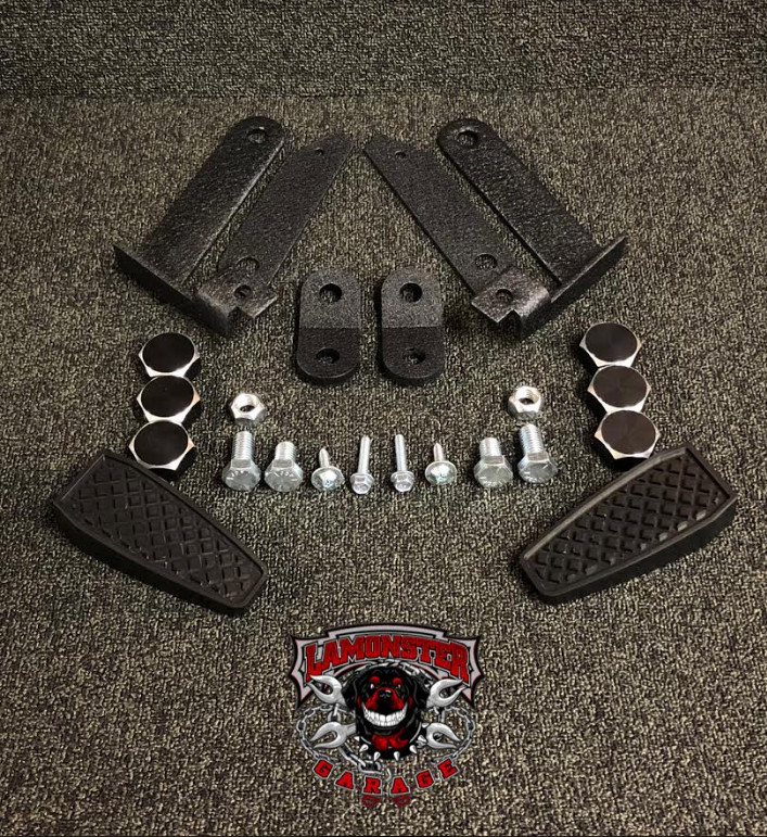 Can Am® Spyder RT, NBV™ (No Bad Vibes) Highway Brackets (LG-1002