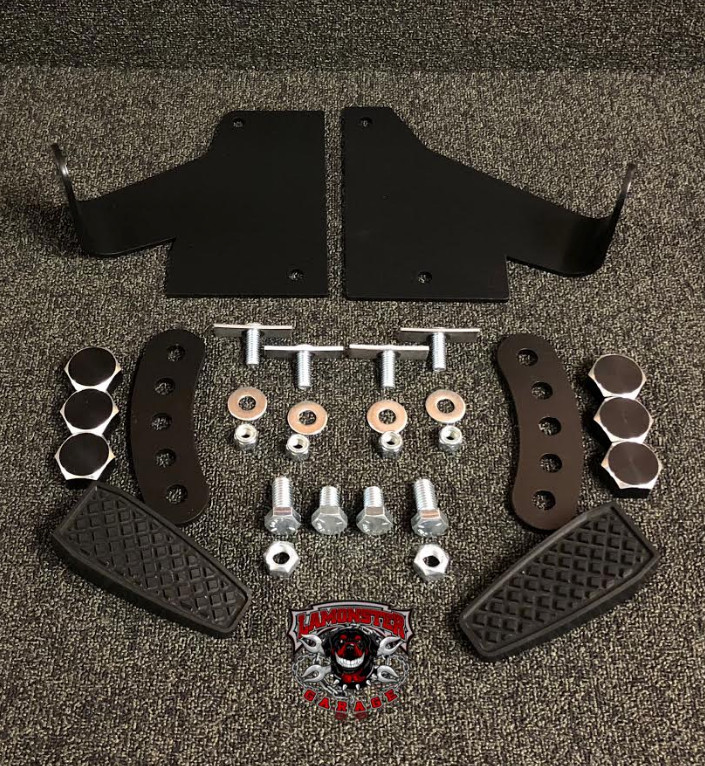 Can Am Spyder ST/RS/GS Highway Brackets (LG-1010) | Lamonster Garage
