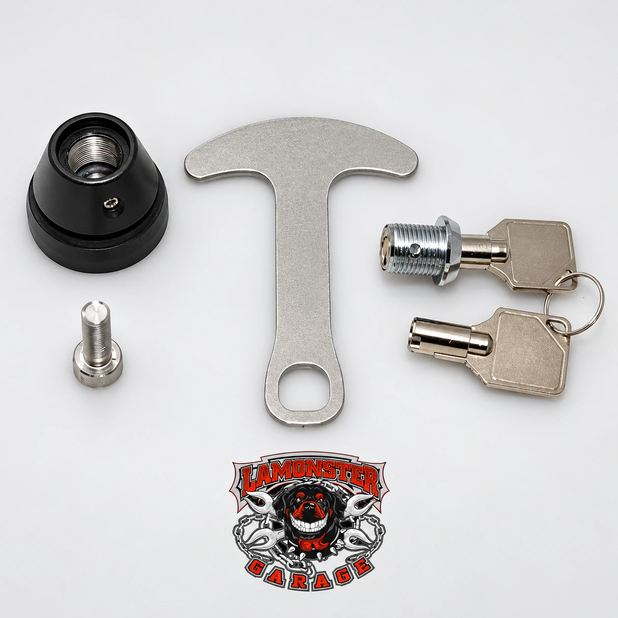 Lidlox Helmet Lock, for the Can Am Spyder RT/RT-S/RT-LTD/ ST/ST-S/ST-LTD F3/F3-S/F3-T/F3-LTD and RS 2013-2016 | LGA-4020 | Lamonster Garage