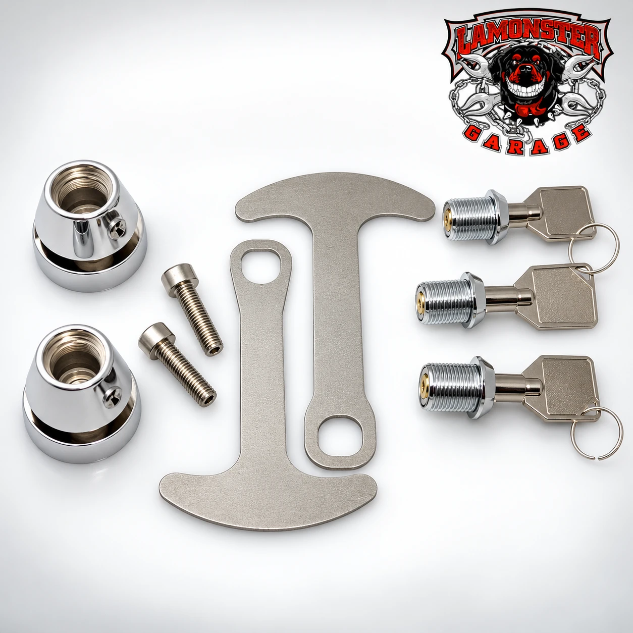 Lidlox Helmet Lock, for the Can Am Spyder RT/RT-S/RT-LTD/ ST/ST-S/ST-LTD F3/F3-S/F3-T/F3-LTD and RS 2013-2016 | LGA-4020 | Lamonster Garage
