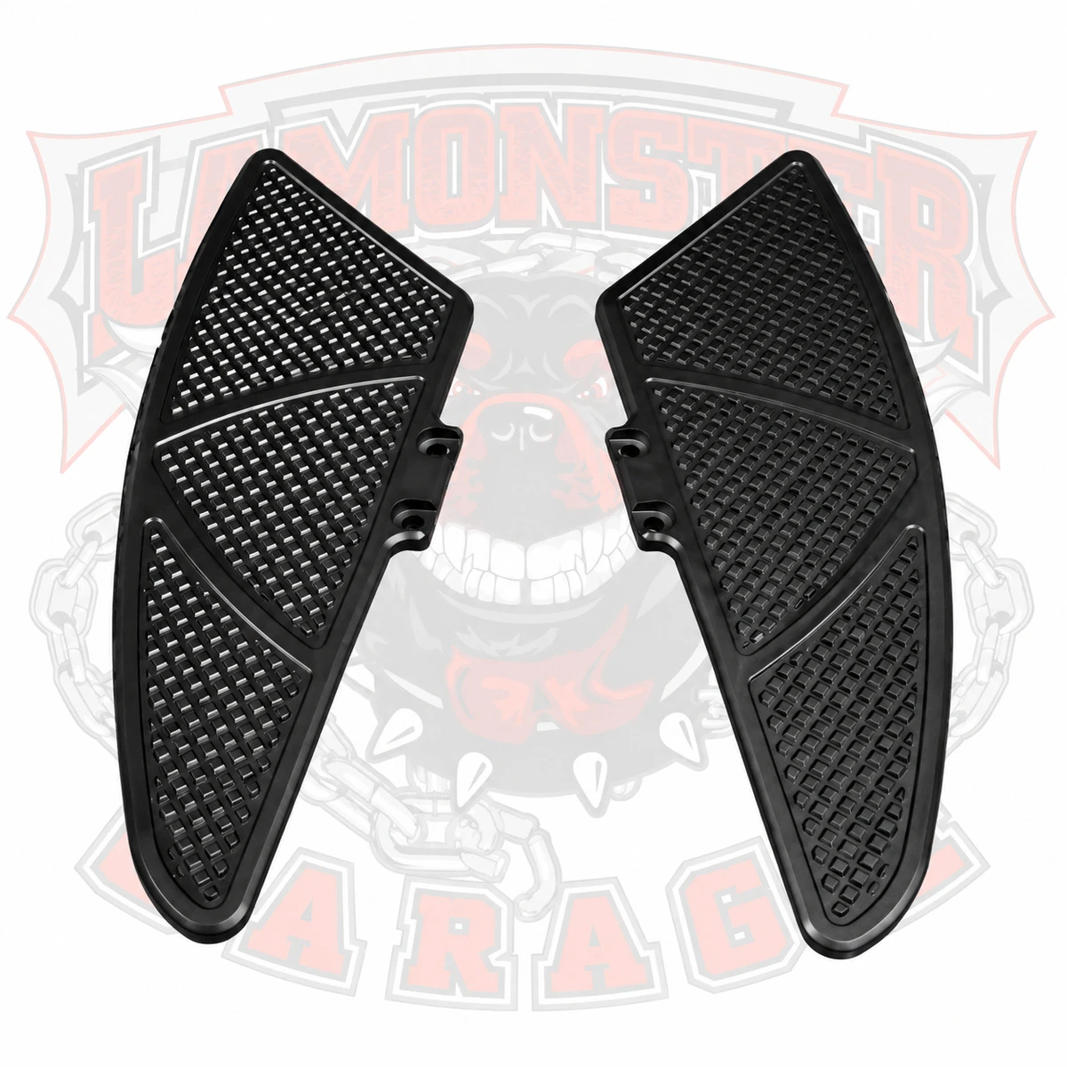 Can-Am Spyder F3 Black Dymond Gripper Floorboards | OEM Floorboard Mount Only | LG-1080B | Lamonster Garage