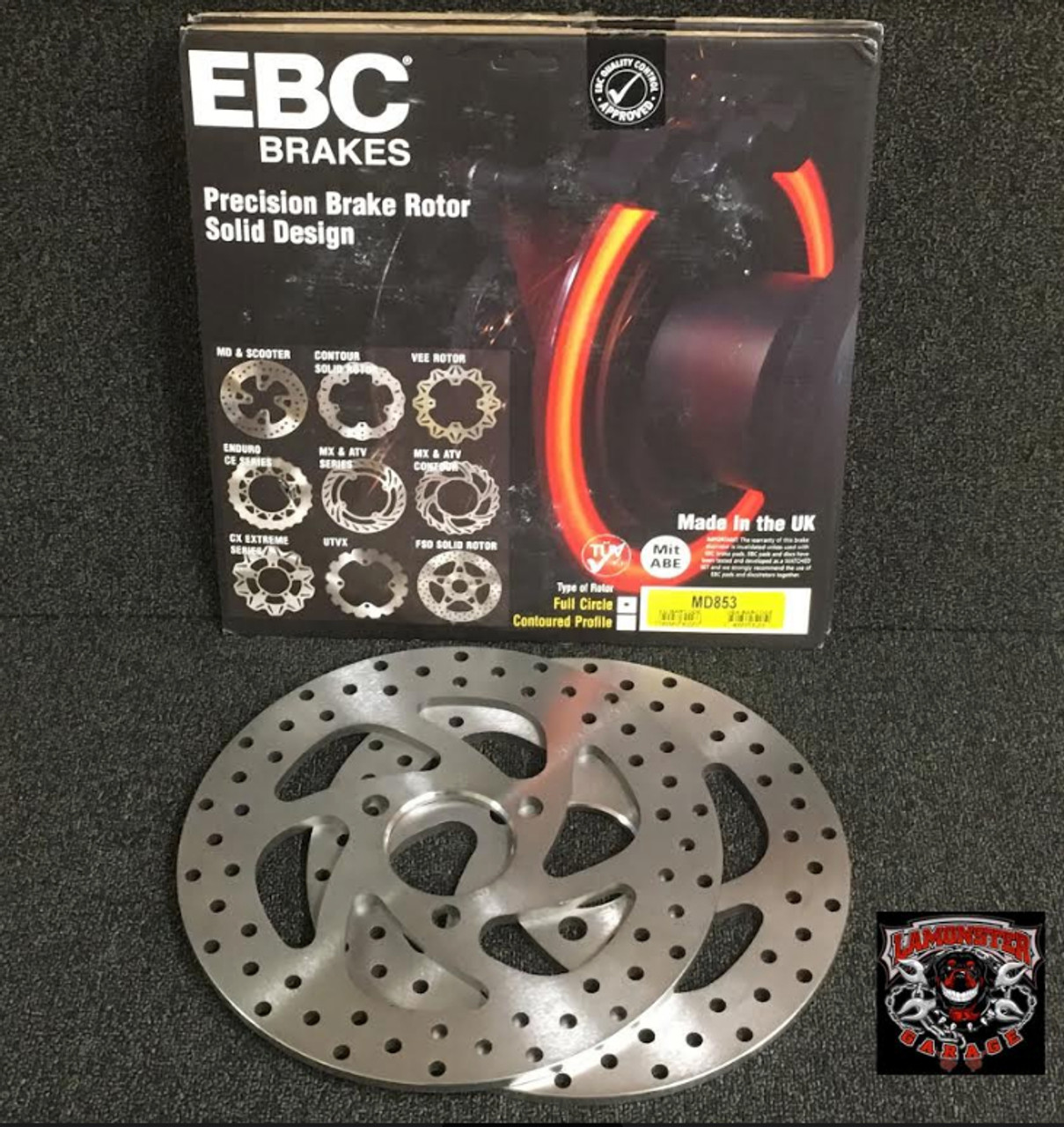 EBC Brake Rotors (front pair)