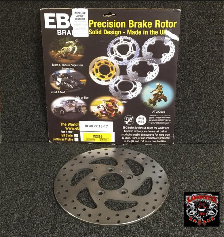 EBC Rear Brake Rotor for Can-Am Spyder 2013+ | MD854 | Lamonster Garage