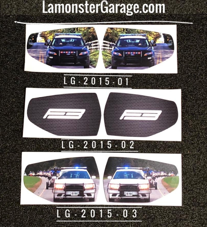 Can Am® Spyder F3 Mirror Inserts (LG-2015) - Lamonster Garage®