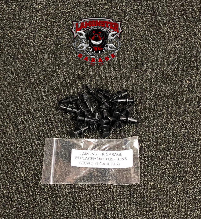 Can-Am Spyder replacement push pins 20 piece set | LGA-4005 | Lamonster Garage