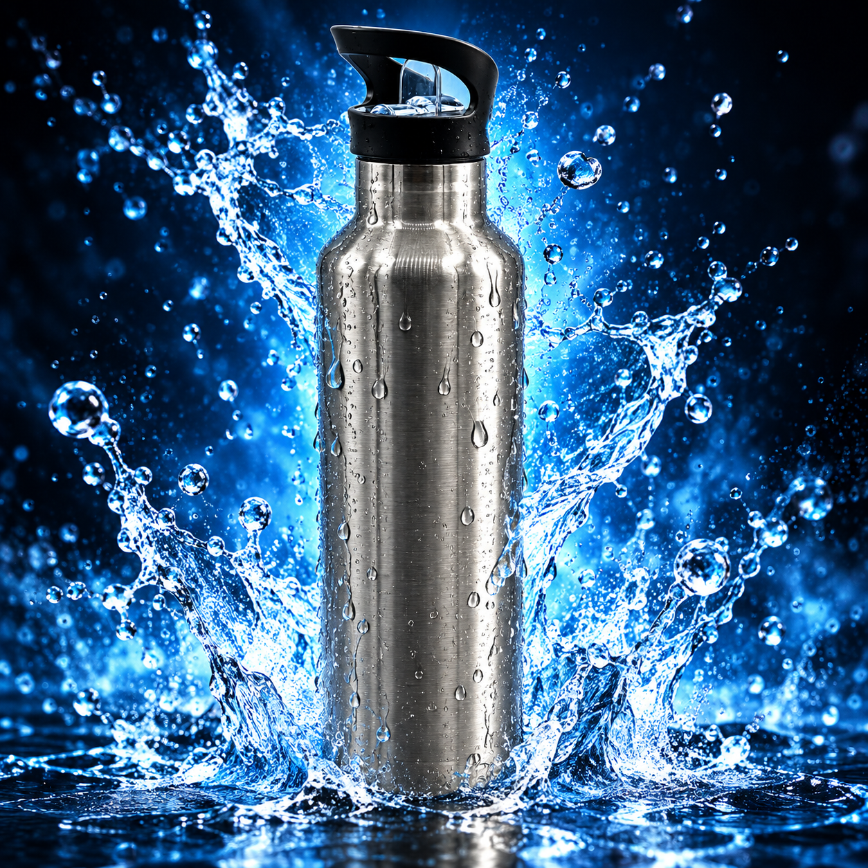 Lamonster insulated water bottle 25 oz 750 ml | LG-2023S | Lamonster Garage