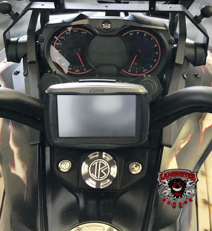 Can-Am Spyder Monster Mount 2.0 with GPS Swivel and Dual Power