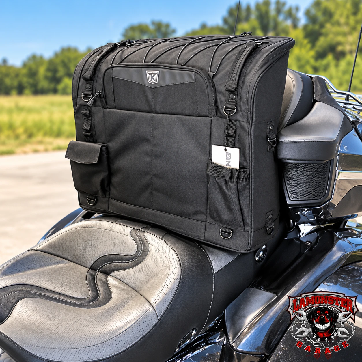 Kuryakyn Momentum Wanderer Touring Seat Bag | KUR-5286 |  Lamonster Garage