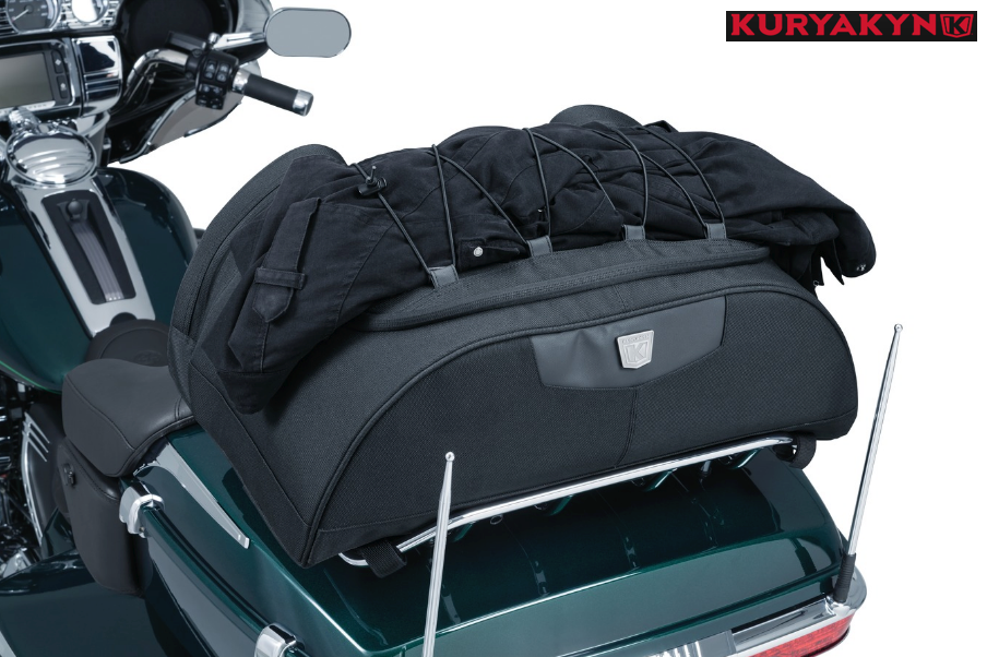 Kuryakyn Momentum Hitchhiker Trunk Rack Bag (KUR-5281) - Lamonster Garage
