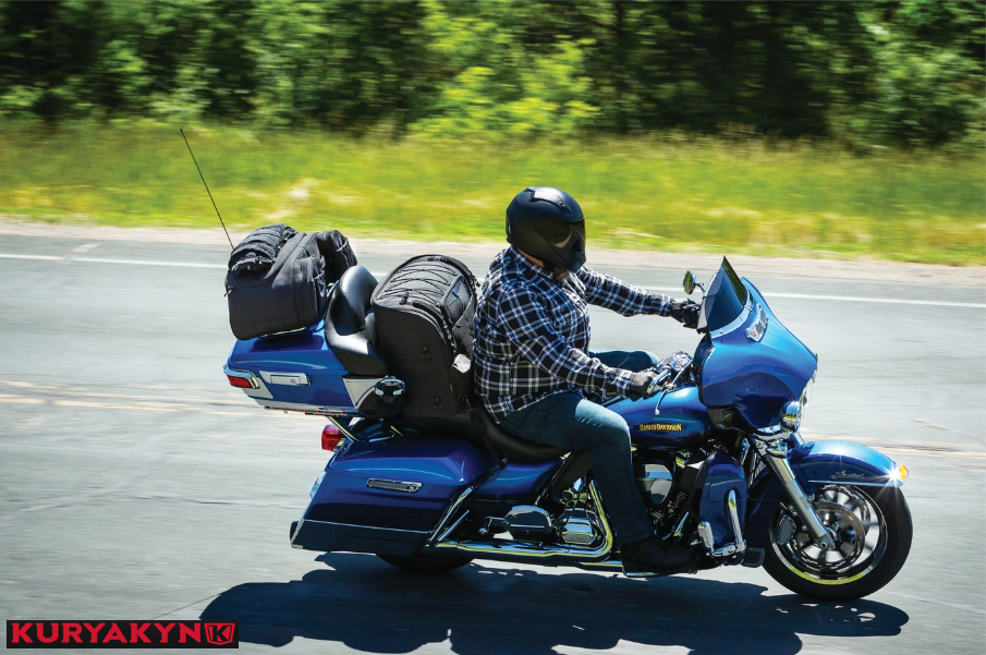 Kuryakyn Momentum Hitchhiker Trunk Rack Bag (KUR-5281) - Lamonster Garage