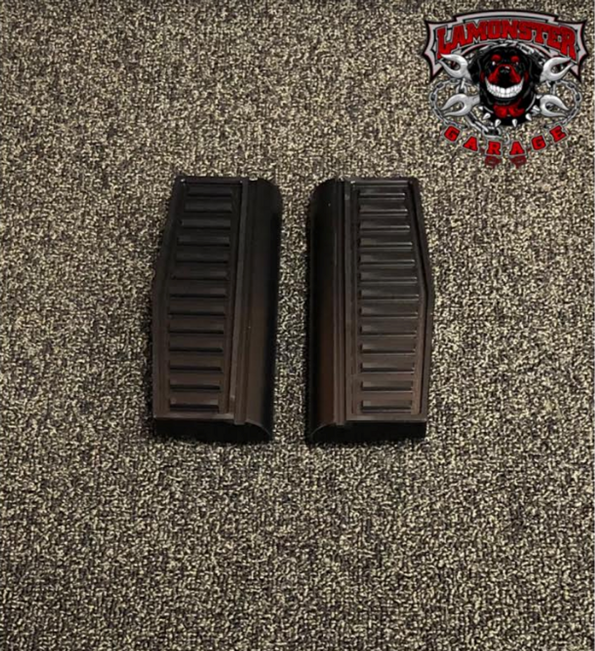 F3 IPS Gripper Peg Black Insert (LG-1045B) Works with all F3 models with OEM pegs (rider & passenger) - Lamonster Garage®