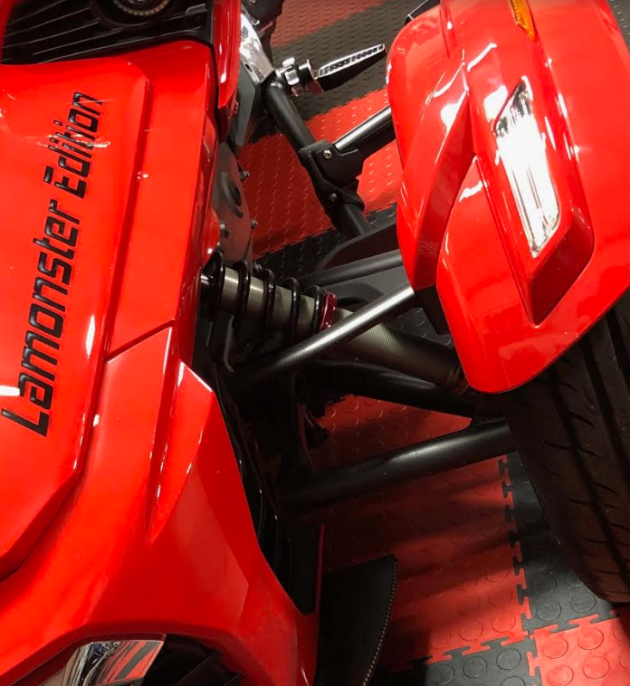 Stage 2 Elka Shocks (Front set) Can Am Spyder F3 / F3-S / F3-T / F3-LTD (ELKA-70012 / 70001) - Lamonster Garage
