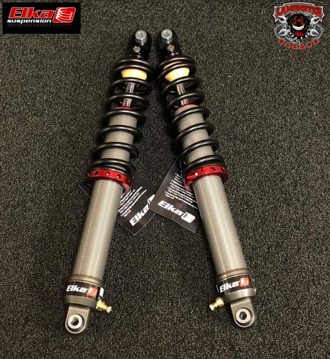 Stage 2 Elka front shocks for Can-Am Spyder F3 models | ELKA-70012 / 70001 | Lamonster Garage
