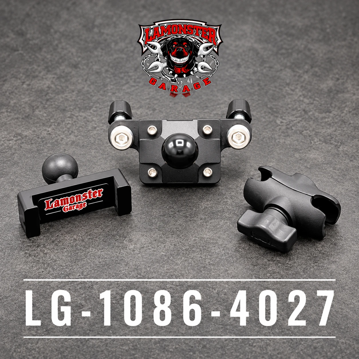 Lamonster Ram mount for F3 & RT 2.0 | Lamonster Garage
Mount and Phone Phang  Holder | LG1086-4027