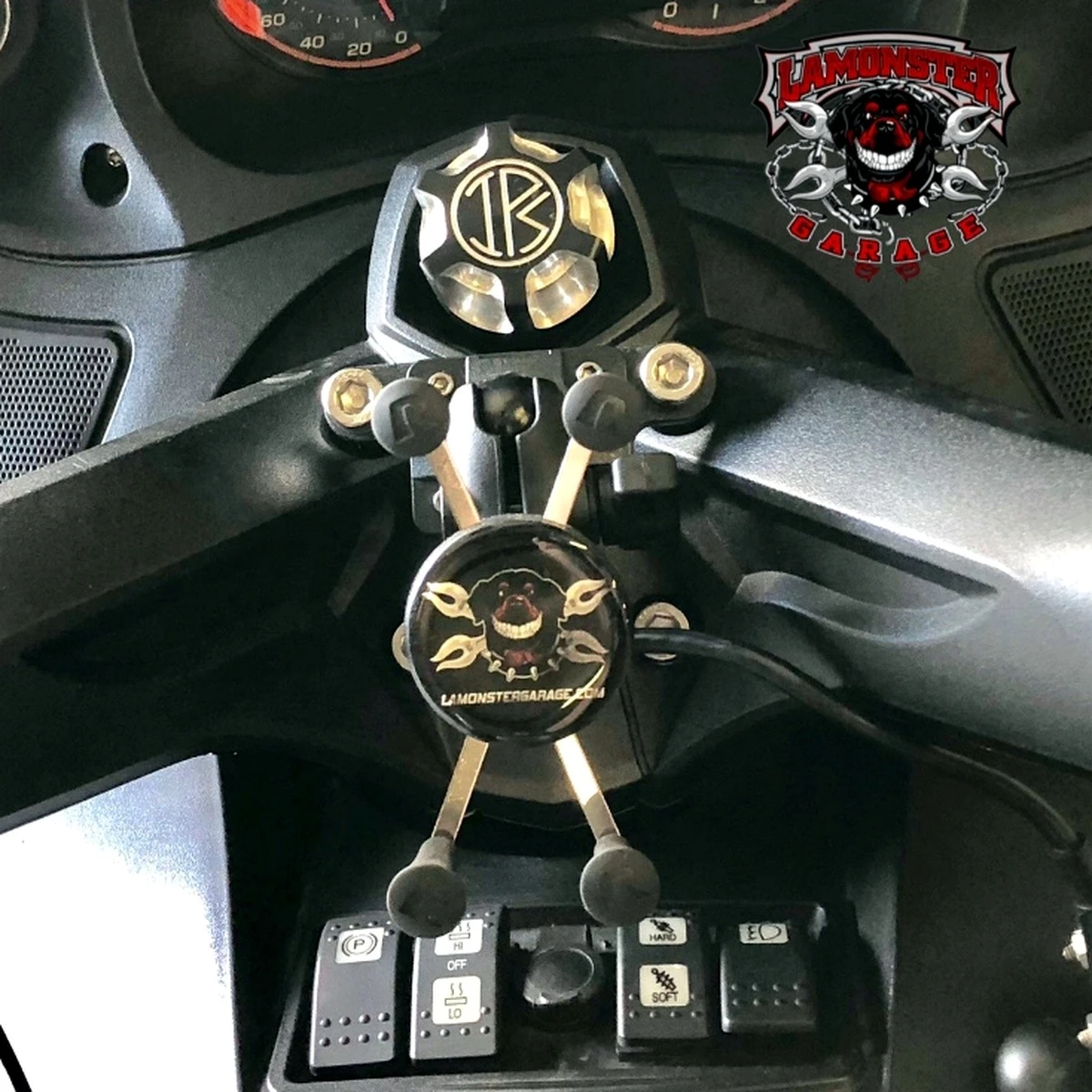 Lamonster Ram mount for F3 & RT 2.0 | Lamonster Garage
Mount and Ram X-Grip | LG-1086-UN7B
Shown on RT