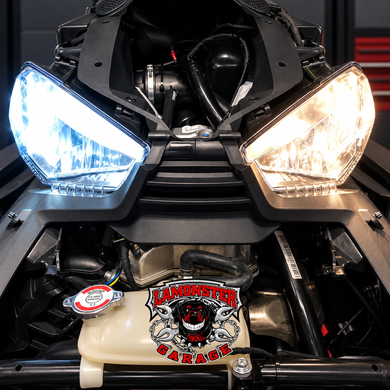 H4 LED Headlight for the Can-Am Ryker | LG-H4-R | Lamonster Garage