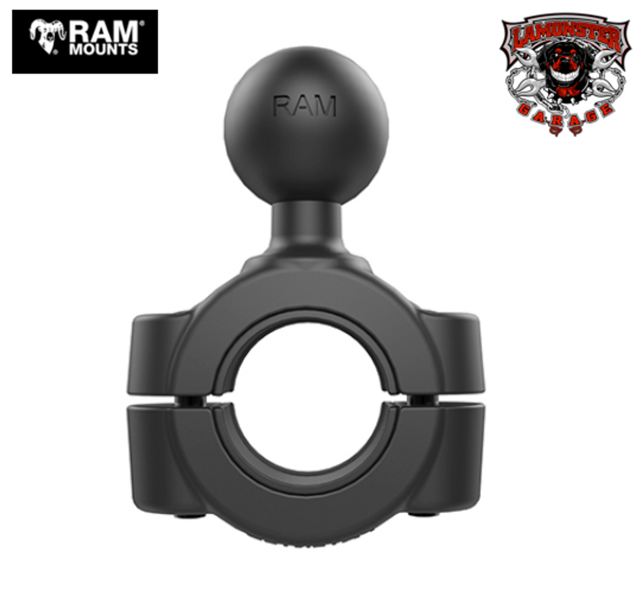 RAM® 3/4" - 1" Diameter Handlebar/Rail Base with 1" Ball (RAM-751U)
Fits Can Am Ryker Handlebars
Accommodates Handlebars 0.75" to 1" in diameter