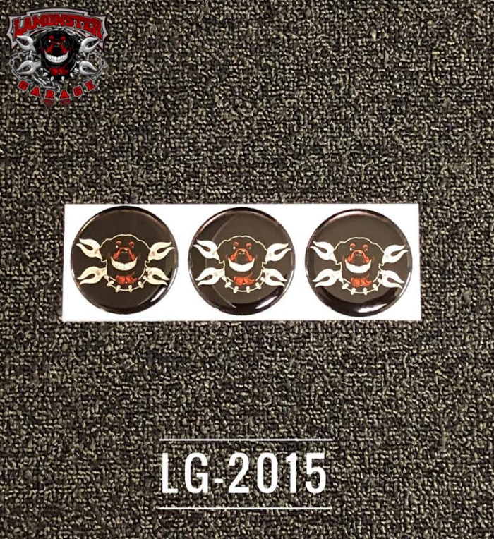 Lamonster Logo Decal Kit for Can-Am Ryker | 3-Piece | LG-2015 | Lamonster Garage