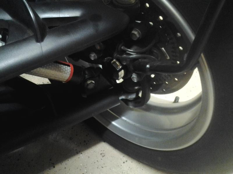 Can-Am Spyder IPS Billet Front Axle Caps, Inside | LG-1032 | Lamonster Garage