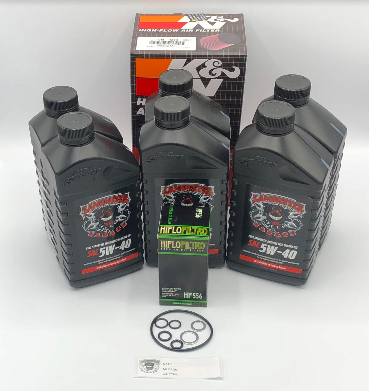 Lamonster 1330 Oil Change Kit with K&N Air Filter (LG-6001-1314) | Lamonster Garage
Compatible: CAN AM SPYDER, F3,F3-S,F3-T,F3-LTD 2015+. RT,RT-S,RT-LTD 2014-+ 

