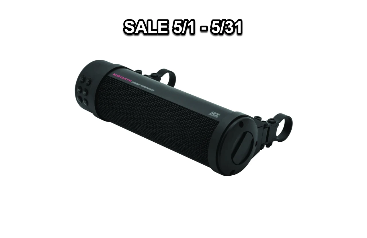 Kuryakyn Road Thunder Sound Bar Plus by MTX (KUR2720) | Lamonster Garage
SALE 5/1 - 5/31 2026