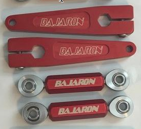 Can Am Ryker Sway Bar Link and Arms (LGA-4040-RED) - Lamonster Garage