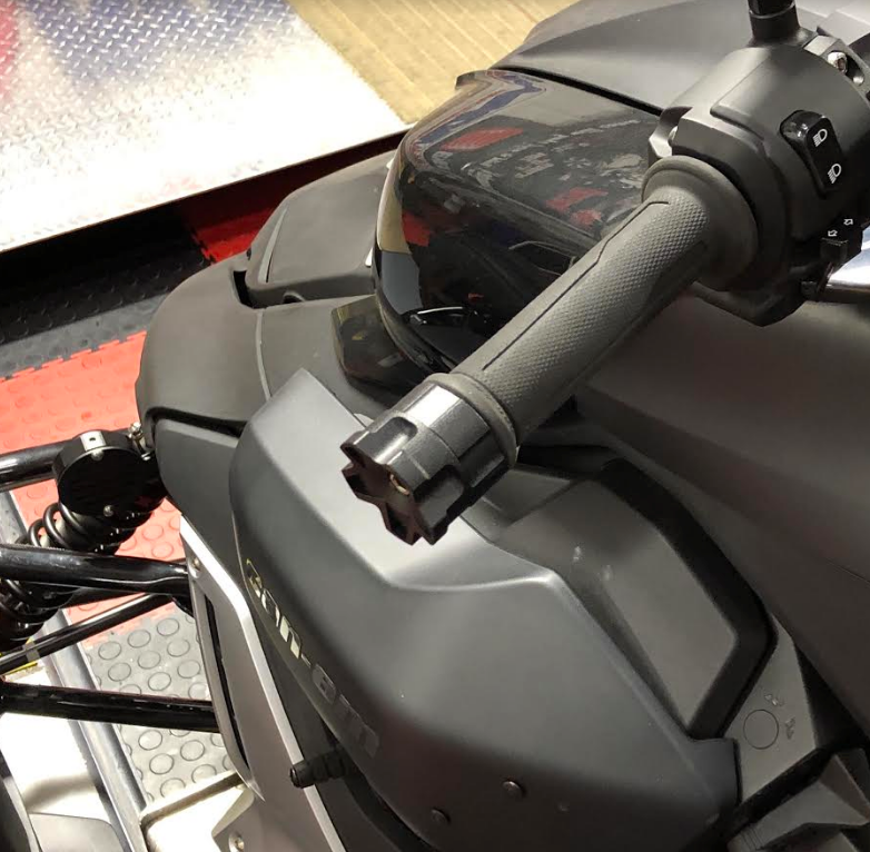 Can-Am Ryker bar end caps with spacer option | LG-1048-1047 | Lamonster Garage