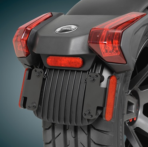 CAN AM RYKER RED LED MARKER LIGHT 1" X 3 3/4" (SINGLE) (SC16119RS