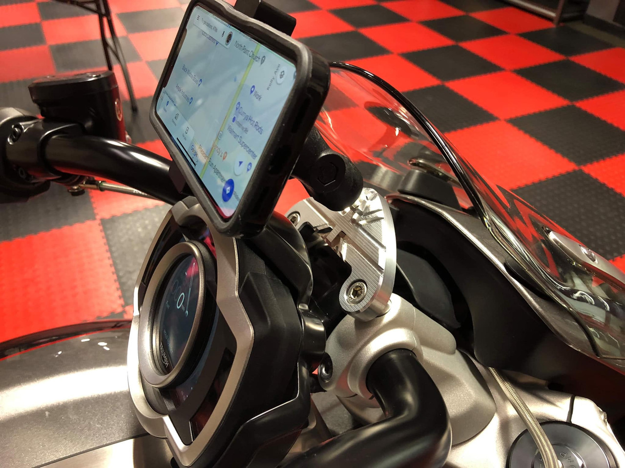 Lamonster R3 RAM Mount for Triumph Rocket 3 - R3 | LG-1286-R3 | Lamonster Garage