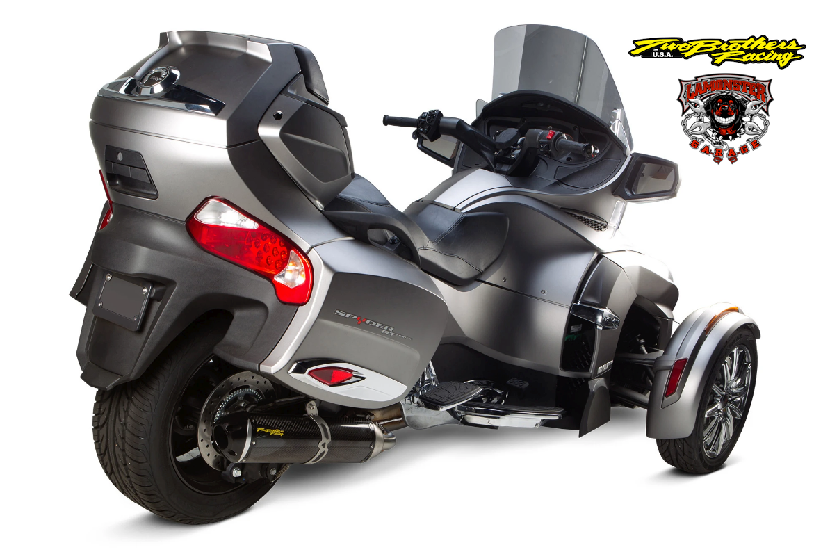 Can-Am Spyder RT (2014-2024) S1R Standard Carbon Slip-On ( 005-3930405-S1 ) -  Lamonster Garage