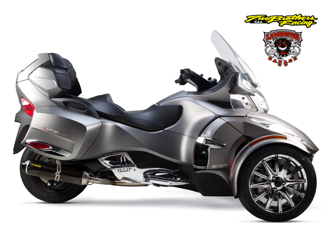 Can-Am Spyder RT (2014-2024) S1R Standard Carbon Slip-On ( 005-3930405-S1 ) -  Lamonster Garage