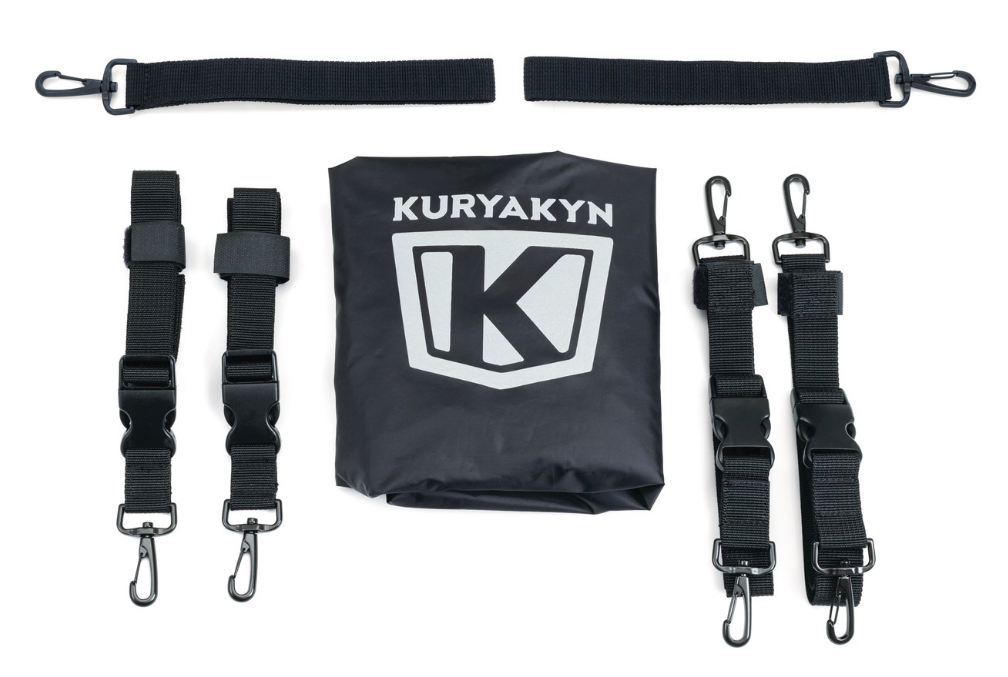KURYAKYN - Momentum Outrider Throw-over Saddlebags (KUR-5209) - Lamonster Garage