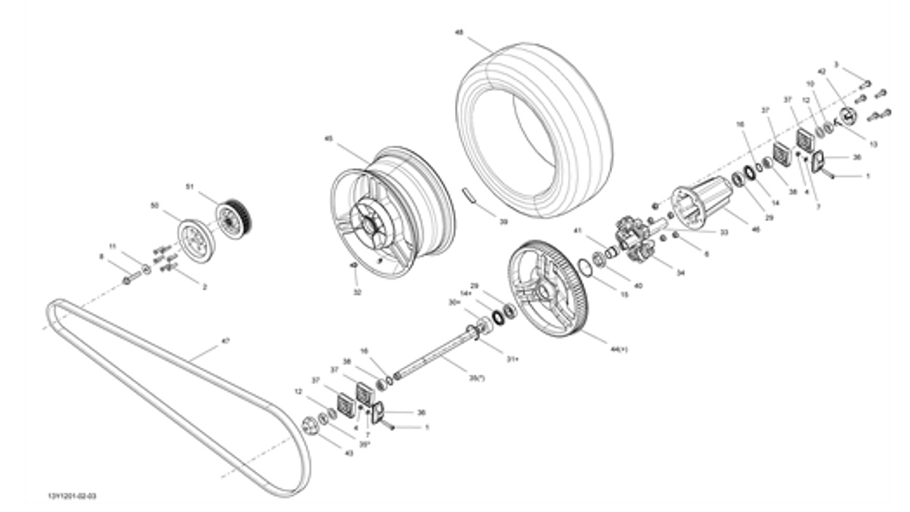 Drive Belt (998) (705501576) - Lamonster Garage®