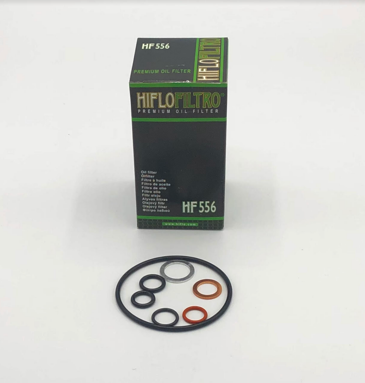 HiFlo Oil Filter Kit for the Can-Am Spyder RT/F3 Models 2014 - 2020 SE6 / SM6 (HF-556-01) - Lamonster Garage