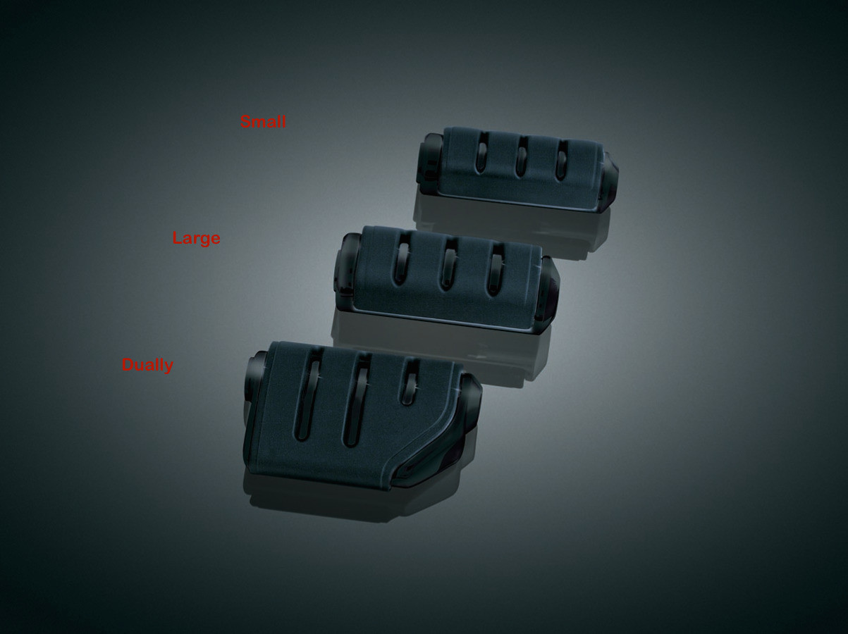 Kuryakyn Trident Large foot pegs with Lamonster adapters | KUR-7561 | Lamonster Garage