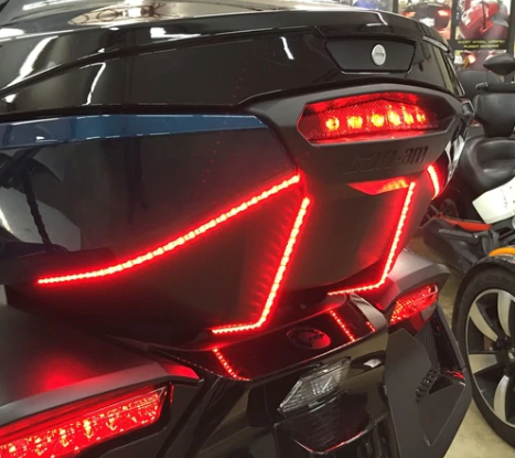 Can-Am Spyder RT & F3-LTD Run/Brake Strobe Bars | SPY-394 | Lamonster Garage