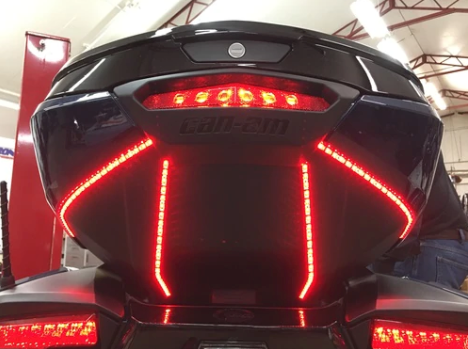 Can-Am Spyder RT & F3-LTD Run/Brake Strobe Bars | SPY-394 | Lamonster Garage