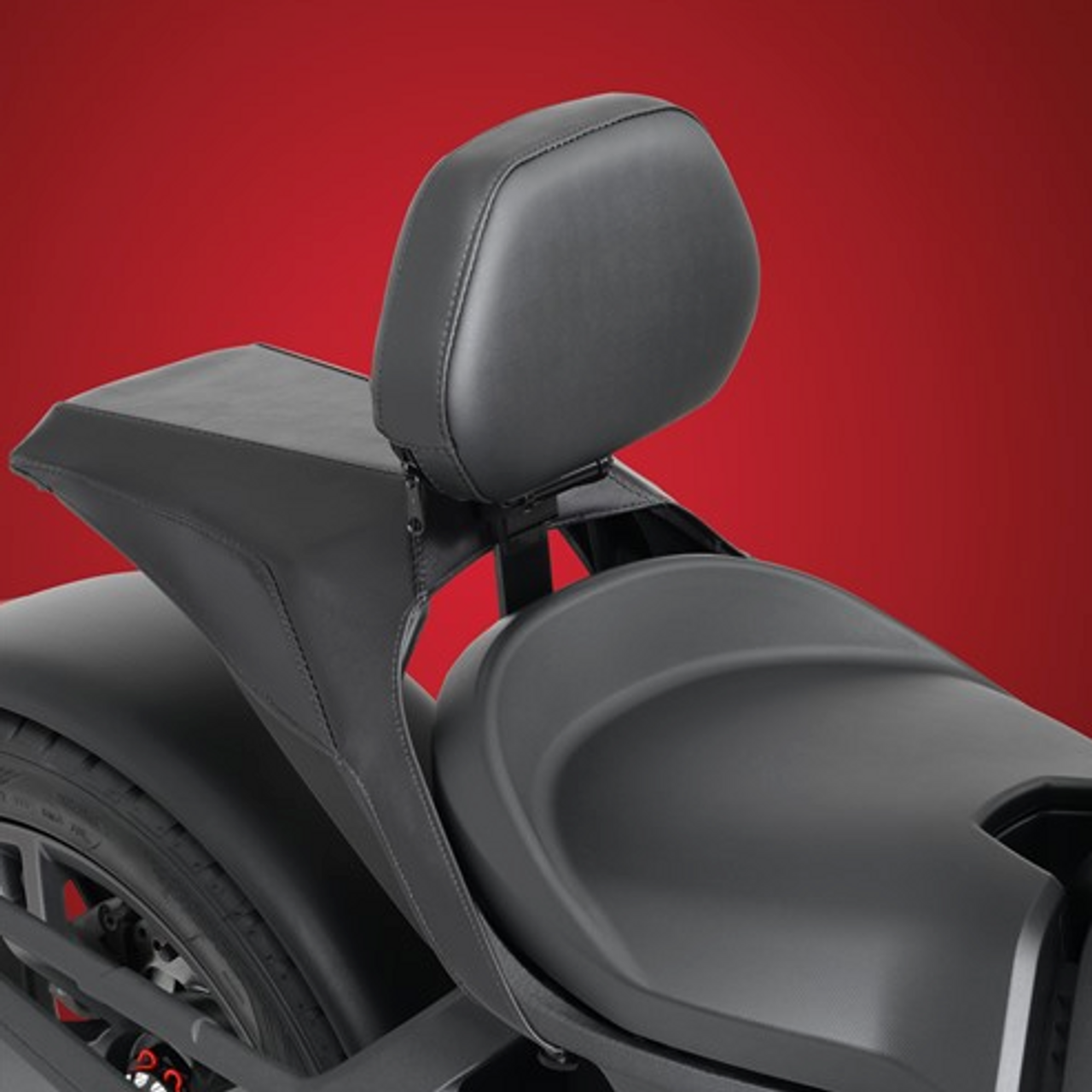 Quick Detach Backrest for the CAN AM RYKER (2019+) (SC-41-416) Lamonster Garage
Smart Mount Backrest (Shown with MAX Mount Cover)

