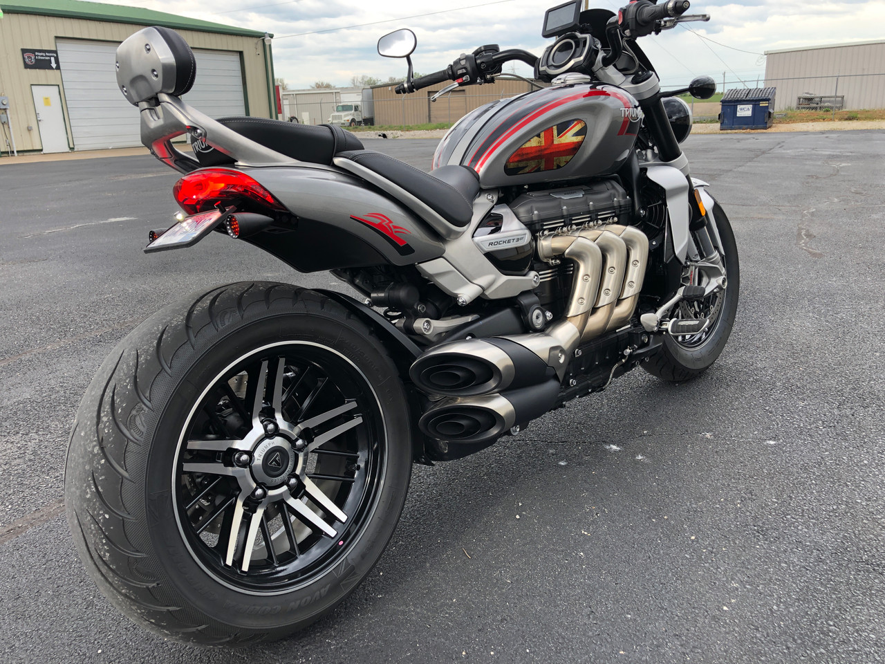 Triumph Rocket 3 License Plate Bracket / Tail Tidy 2020+ | LG-1202 | Lamonster Garage