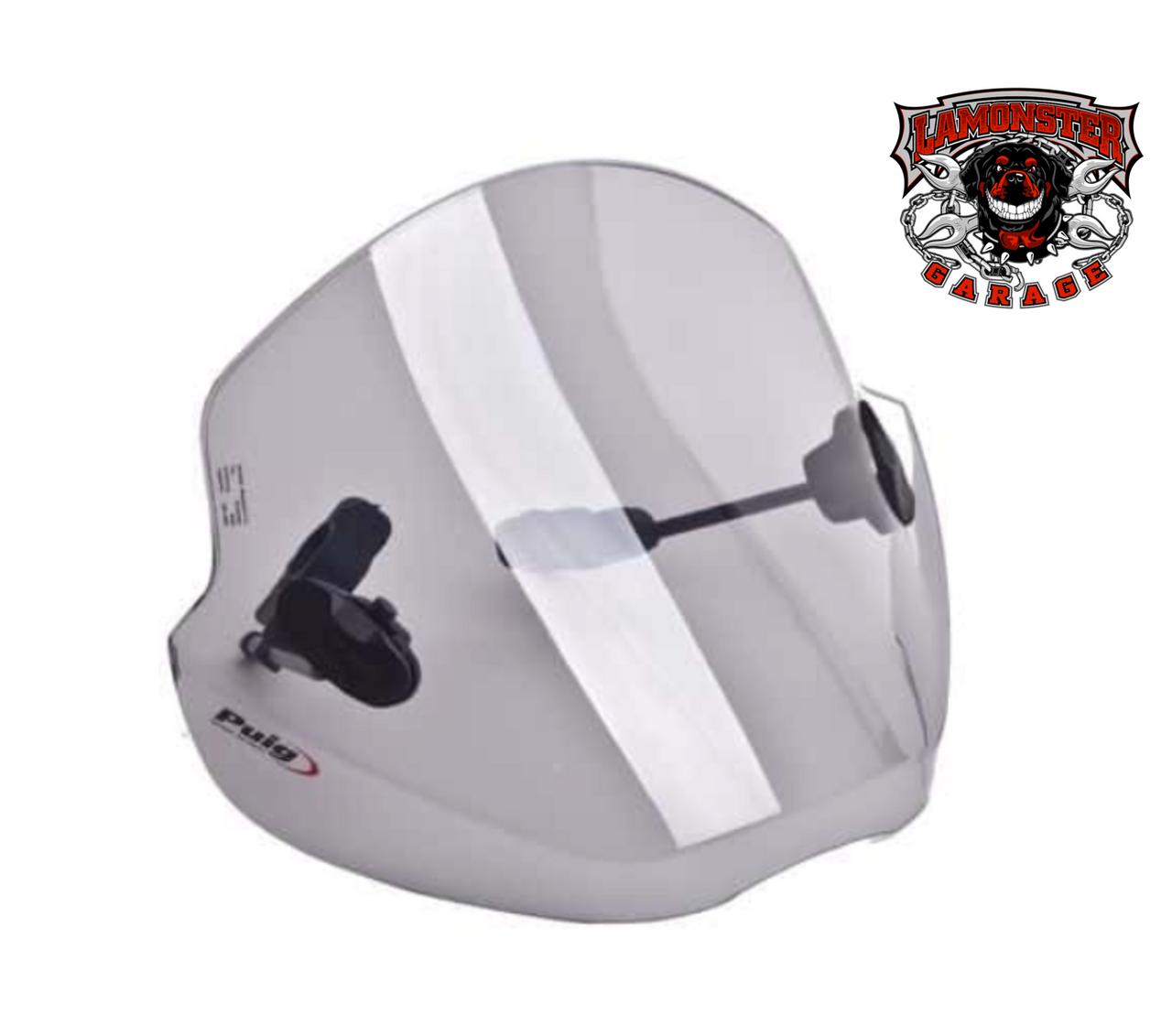 Puig Universal Windshield Light Smoke for Can-Am Ryker & Honda Grom | 5022H | Lamonster Garage