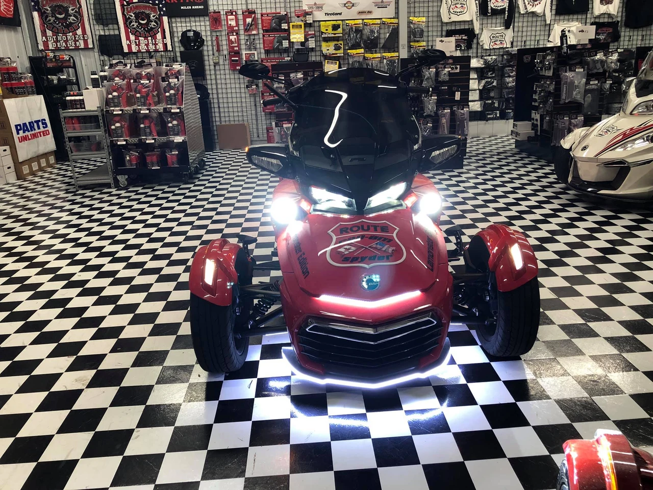 IPS LED Fog Light Kit for Can-Am Spyder F3 | LG-3050-01 | Lamonster Garage